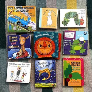 Book Bundle (9-ct) for Toddlers [BB03] / Board Books, Very Hungry Caterpillar
